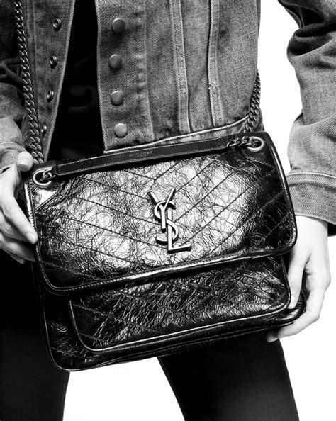 ysl niki black|YSL niki small.